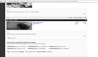 Illustration for article titled DMC Tuning Germany - Defrauds Numerous Exotic Car Owners